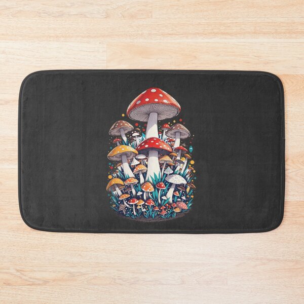 Item preview, Fantasy Mushroom Forest designed and sold by ArtVibeInk.