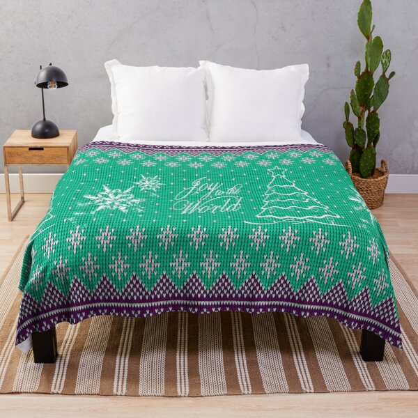 Item preview, Joy to the World 3, Grinch and Plaid Christmas, Family Christmas making memories designed and sold by Adri Barnard.