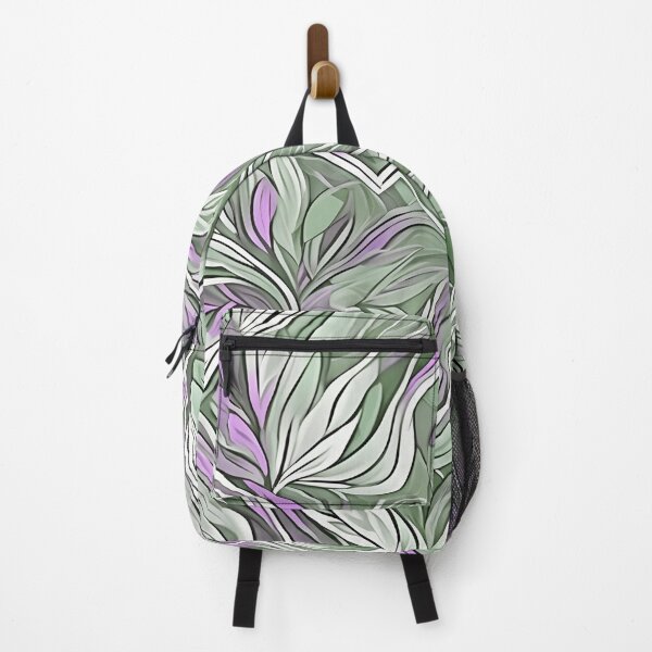 Item preview, Sage Green and Purple abstract Pattern. designed and sold by ExtraEm.