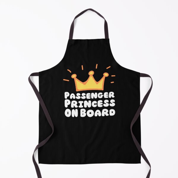 Item preview, passenger princess on board | colorful cute orange passenger queen designed and sold by Happiness-pills.