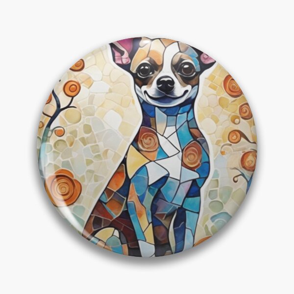 Item preview, Mosaic Chihuahua Fierce designed and sold by purplesensation.