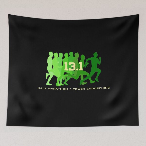 Item preview, Half Marathon, power endorphins Funny gift for friends. designed and sold by Krzysztof Siwek.