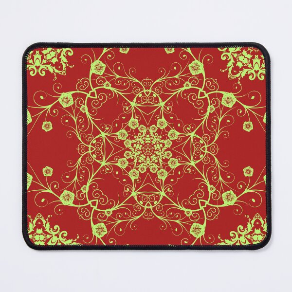 Item preview, NEON TRIPPY MANDELA - FLORAL DIGITAL ILLUSTRATION designed and sold by KMCYZ.