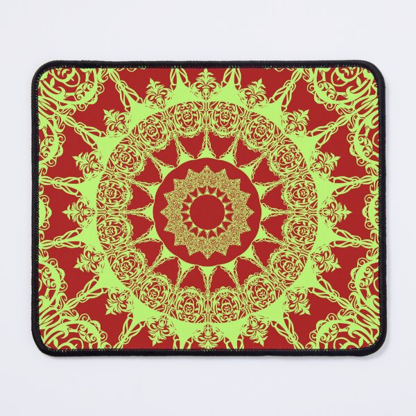 Item preview, NEON TRIPPY MANDELA - FLORAL DIGITAL ILLUSTRATION designed and sold by KMCYZ.