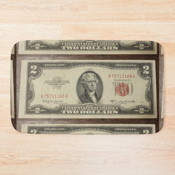 Item preview, Red Seal Two Dollar Bill Series 1953 C designed and sold by coinsxcrochet.