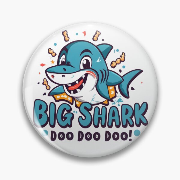 Item preview, Cute Daddy Shark Doo Doo Doo designed and sold by GalaxyGraffiti.