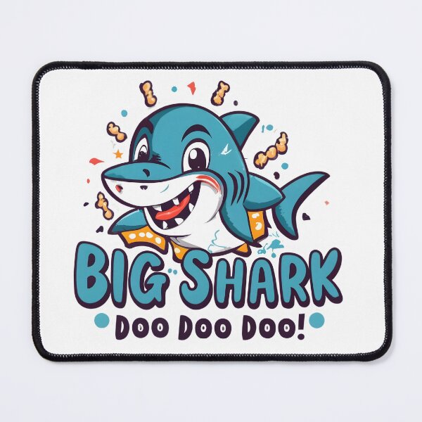 Item preview, Cute Daddy Shark Doo Doo Doo designed and sold by GalaxyGraffiti.
