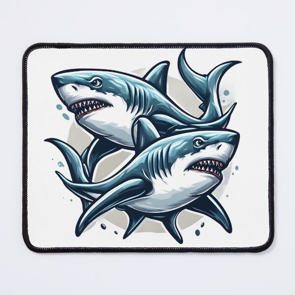 Item preview, Cute Daddy Shark Doo Doo Doo designed and sold by GalaxyGraffiti.