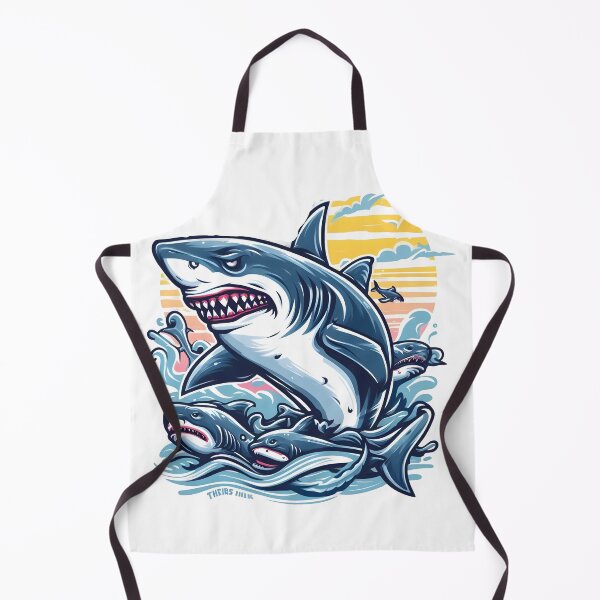 Item preview, Cute Daddy Shark Doo Doo Doo designed and sold by GalaxyGraffiti.