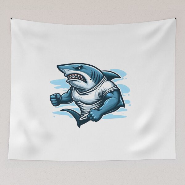 Item preview, Cute Daddy Shark Doo Doo Doo designed and sold by GalaxyGraffiti.