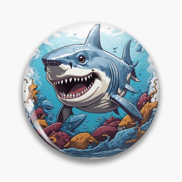 Item preview, Cute Daddy Shark Doo Doo Doo designed and sold by GalaxyGraffiti.