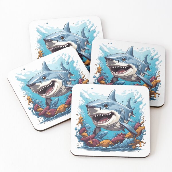 Item preview, Cute Daddy Shark Doo Doo Doo designed and sold by GalaxyGraffiti.