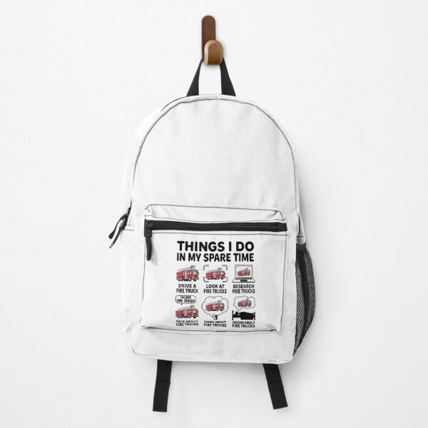 Item preview, Things I Do In My Spare Time Fire Trucks Fireman Funny designed and sold by 1Designology1.