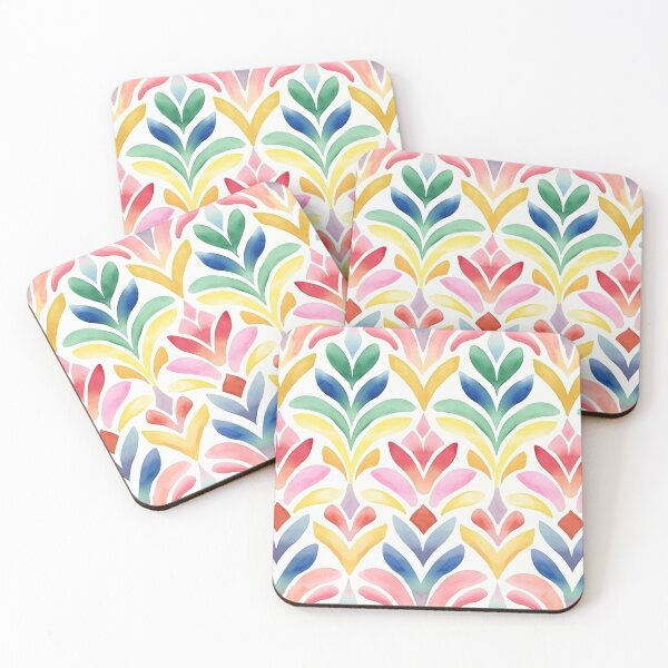 Item preview, Colorful leaf seamless pattern 02 designed and sold by Phumtanis66.