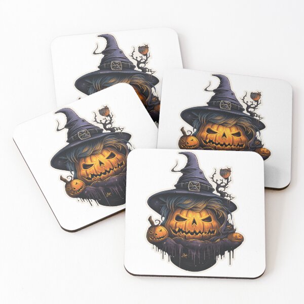 Item preview, Witch Stylized Halloween Pumpkin designed and sold by DesimaPL.