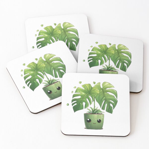 Item preview, cute monstera cheese plant  designed and sold by Etitude.