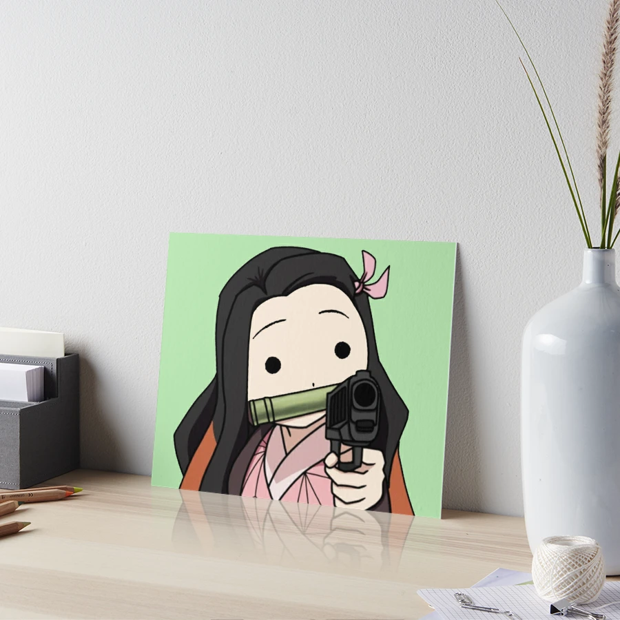 Nezuko With A Gun