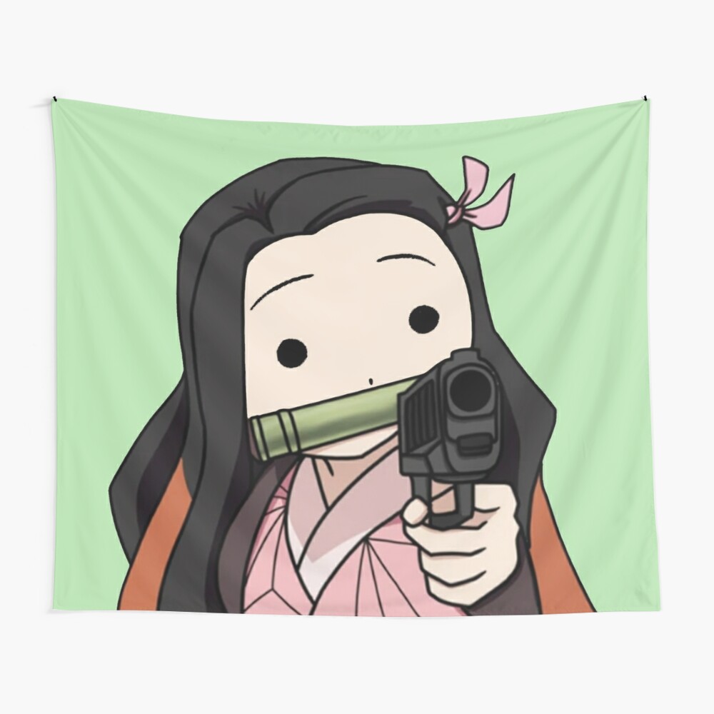 Nezuko With A Gun