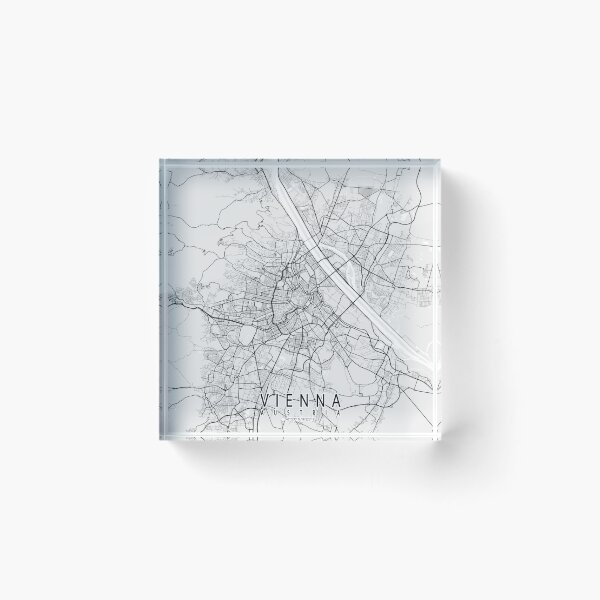 Item preview, Vienna City Map of Austria - Light designed and sold by deMAP.