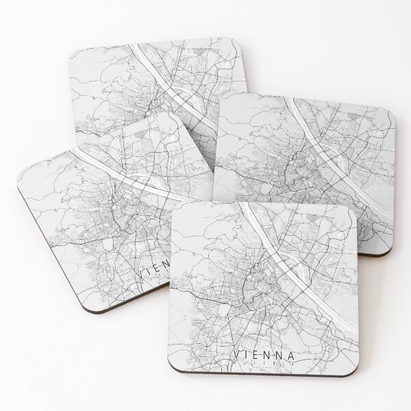 Item preview, Vienna City Map of Austria - Light designed and sold by deMAP.