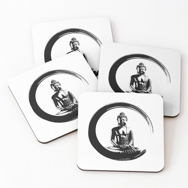 Item preview, Enso Circle Buddha Meditation designed and sold by FengShuiLounge.