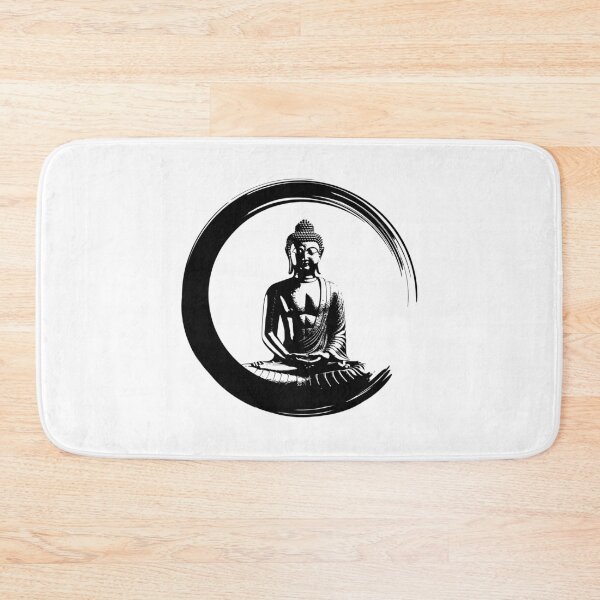 Item preview, Enso Circle Buddha Meditation designed and sold by FengShuiLounge.
