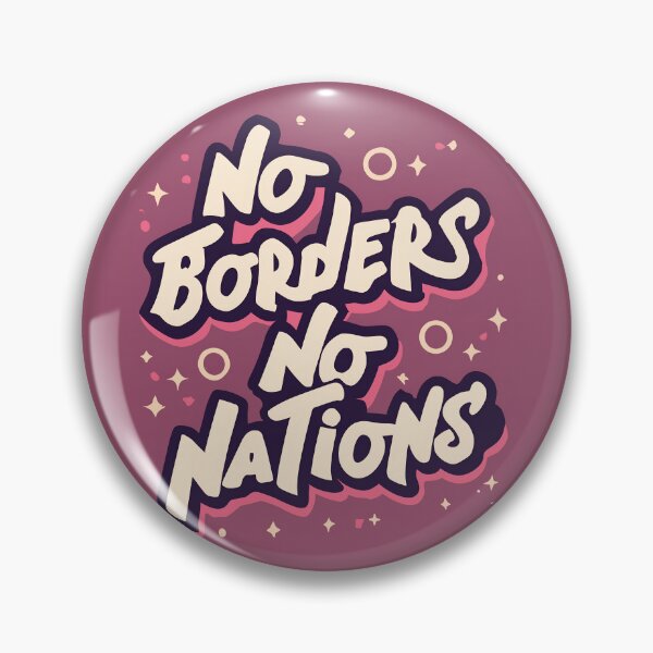 Item preview, No Borders No Nations designed and sold by ColorsoftNature.