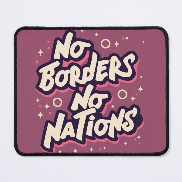 Item preview, No Borders No Nations designed and sold by ColorsoftNature.
