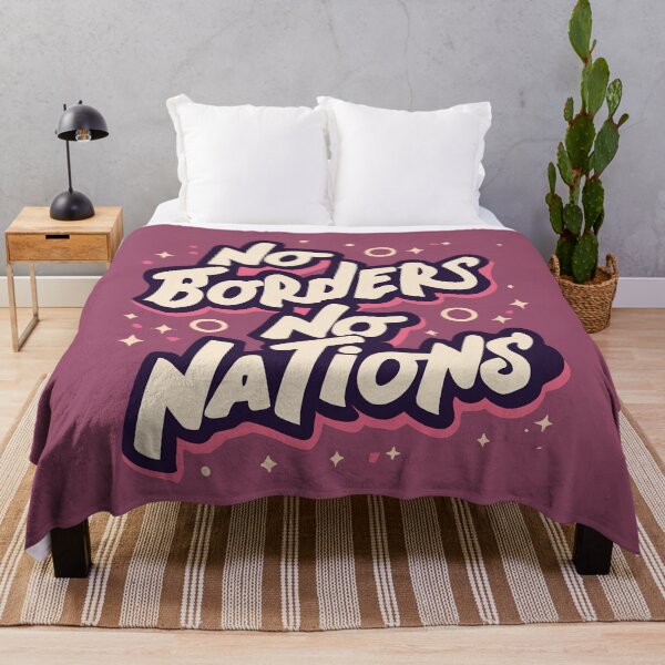 Item preview, No Borders No Nations designed and sold by ColorsoftNature.