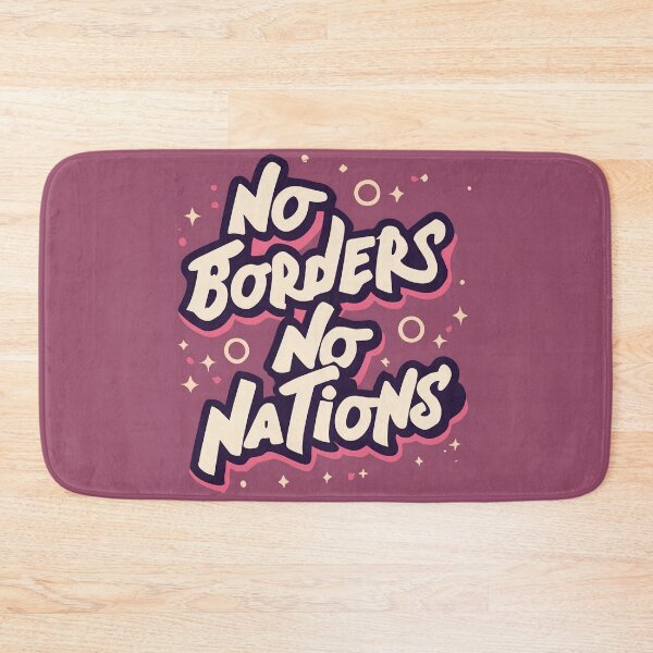 Item preview, No Borders No Nations designed and sold by ColorsoftNature.