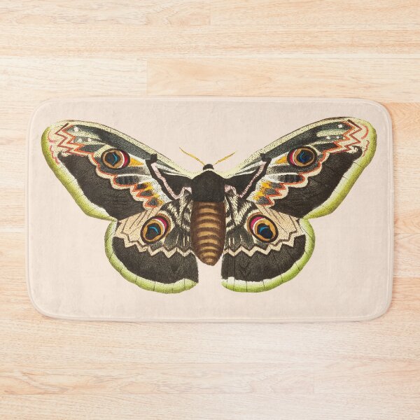 Item preview, Vintage Great Peacock Moth designed and sold by Piccolo Fiore Prints.