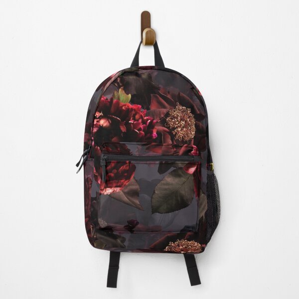 Item preview, Dark Purple Gray Midnight Roses Botanical Night Garden Nightgarden designed and sold by UtArt.