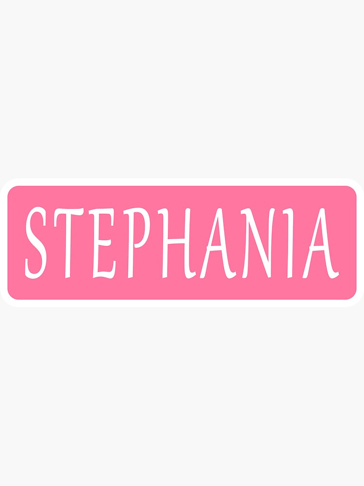 Pegatina for Sale con la obra «Nombre Pegatina for Sale con la obra «Nombre