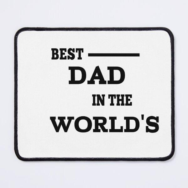 Item preview, best dad in the world's designed and sold by MKshoper.