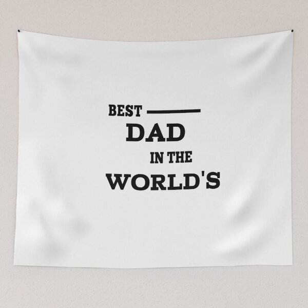 Item preview, best dad in the world's  designed and sold by MKshoper.