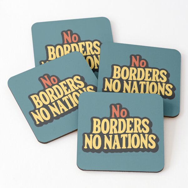 Item preview, No Borders No Nations No Masters designed and sold by ColorsoftNature.