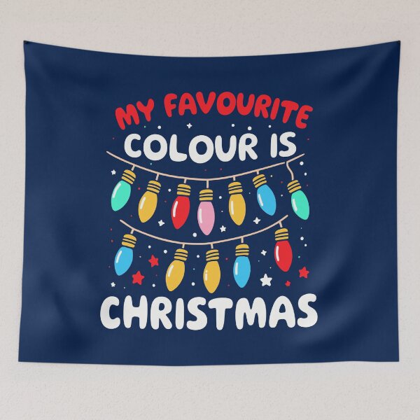 Item preview, My Favourite Colour Is Christmas - Festive Lights designed and sold by 1BPDesigns.
