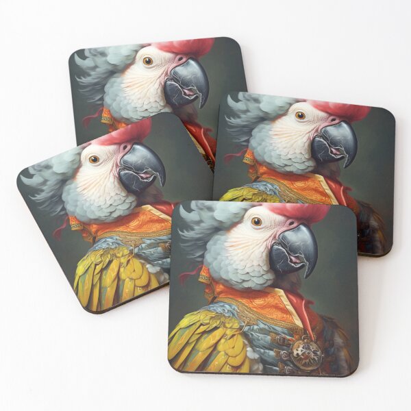 Item preview, Parrot portrait designed and sold by mvojnovic1992.