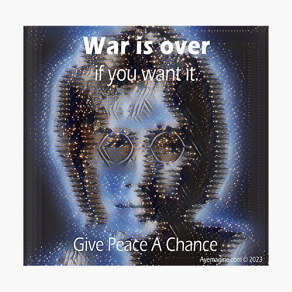 Give Peace A Chance Photographic Print