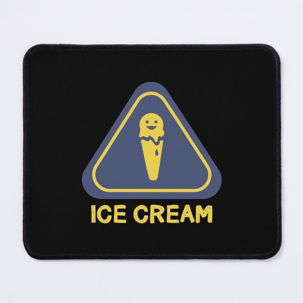 Item preview, Ice Cream Sign funny - blue yellow designed and sold by Rzera-.