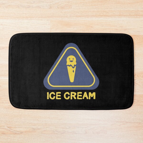 Item preview, Ice Cream Sign funny - blue yellow designed and sold by Rzera-.