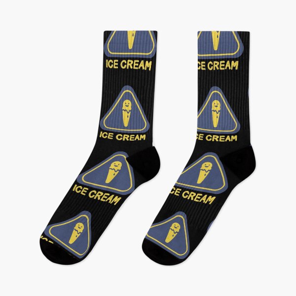 Item preview, Ice Cream Sign funny - blue yellow designed and sold by Rzera-.