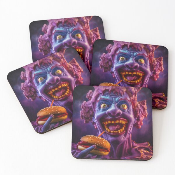 Item preview, Purple monster eating burger designed and sold by mvojnovic1992.