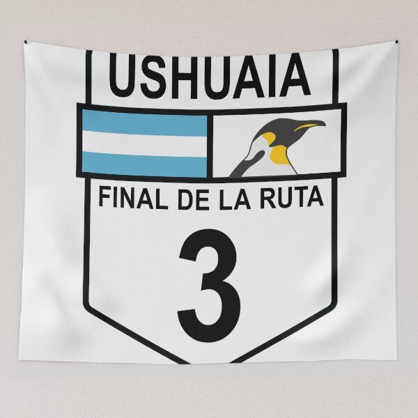 Item preview, Ruta 3 Ushuaia designed and sold by cerealbox-labs.