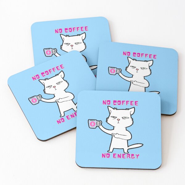 Item preview, NO COFFEE NO ENERGY designed and sold by Stickboutique.