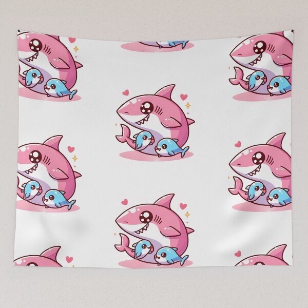 Item preview, Mama Shark Doo Doo Doo designed and sold by GalaxyGraffiti.
