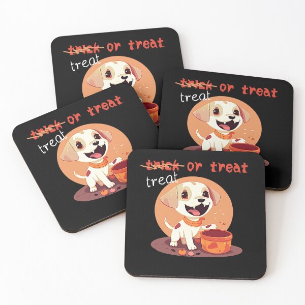 Item preview, Trick or Treat Halloween Dog designed and sold by 4TeeToo.
