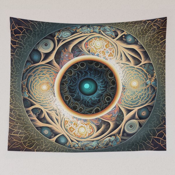 Item preview, Iris Universe | Fractals and Mandalas | Sublime Nature designed and sold by monkeybusiness.pt.