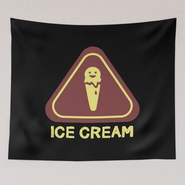 Item preview, Ice Cream Sign funny - maroon designed and sold by Rzera-.