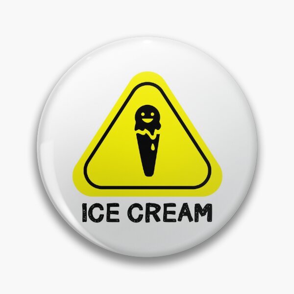 Item preview, Ice Cream Sign funny - yellow designed and sold by Rzera-.
